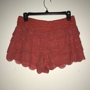 Rewind Crochet Shorts